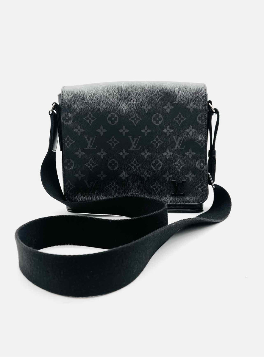 Louis Vuitton Black/Gray Monogrammed w/BOX & DUST BAG
