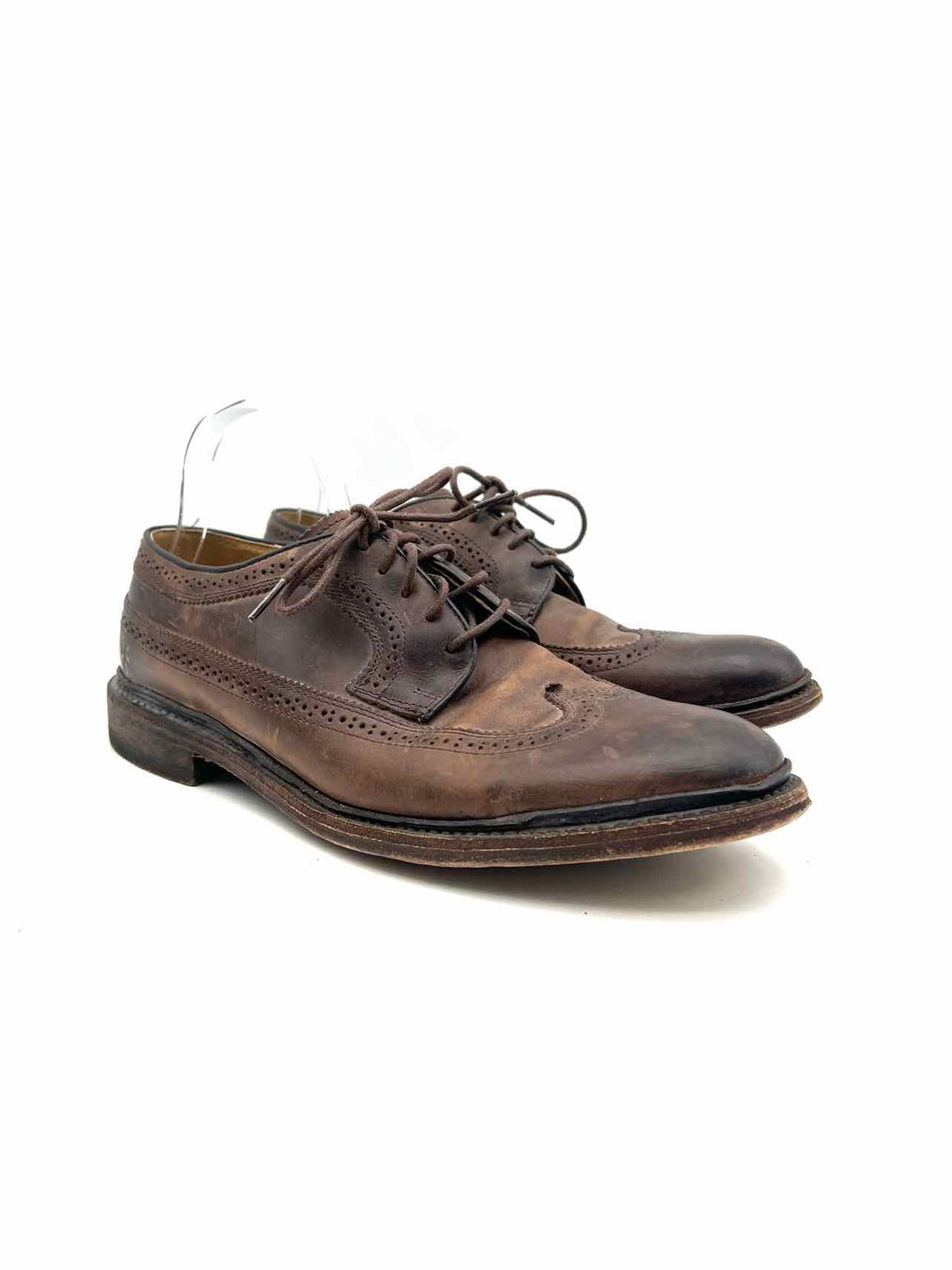 frye dress shoes Frye Size 9.5 Brown Brogue Leather Men's Shoes Oxfords- Men's – Another  Season Consignments