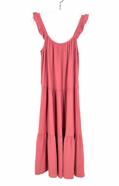 rails pink dress Rails | Solene Dress - Dark Rose | Luxury Satin | Size M
