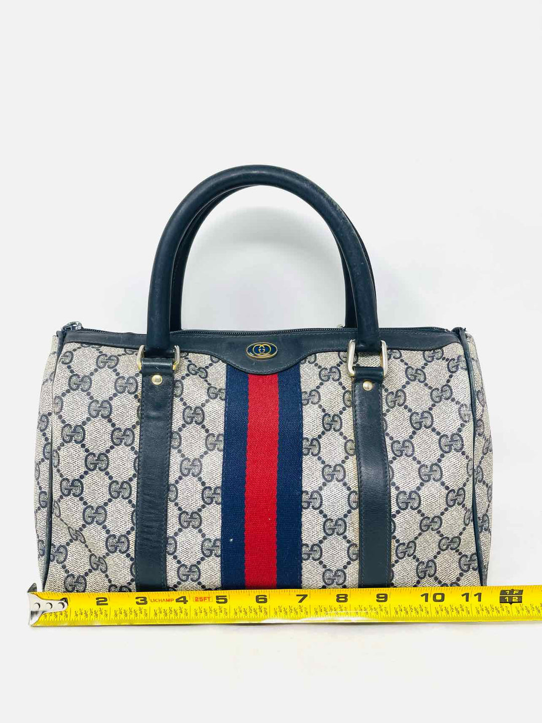 Navy gucci handbag sale