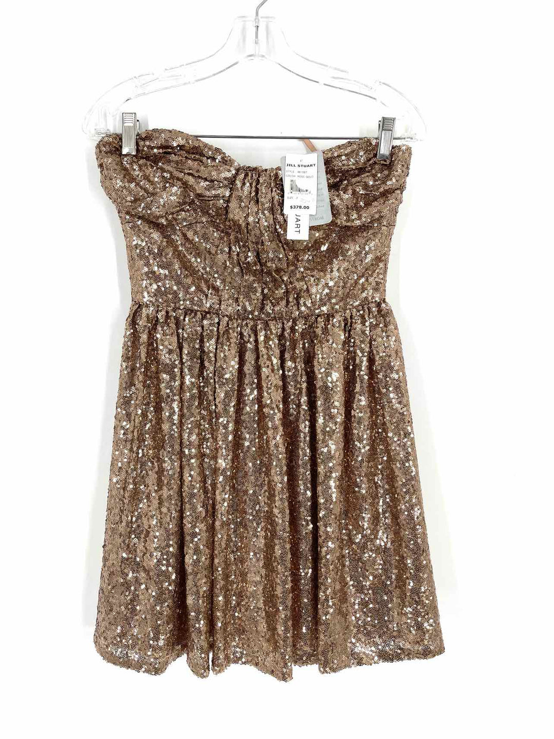 Size 2 Gold Sequined NEW Designer Dress – Another Season Consignments
